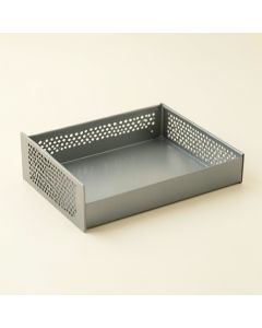 Brook Dell Empty Under-Desk Cable Tray - Gray (synthetic illustration; no displayed measurements)