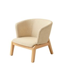 Shore Brook Outdoor Lounge Chair - Beige (synthetic illustration; no displayed measurements)