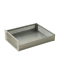 Brook Dell Empty Under-Desk Cable Tray - Gray (synthetic illustration; no displayed measurements)