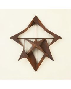 Delfina Americana Patriotic Barn 3D Stars Wall Décor (synthetic illustration; no displayed measurements)