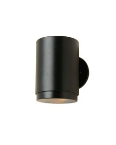 Dawn Bridge Wall Sconce Mounted On A Plain Wall - Black (synthetic illustration; no displayed measurements)
