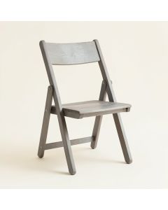 Ash Dale Folding Outdoor Chair - Gray (synthetic illustration; no displayed measurements)