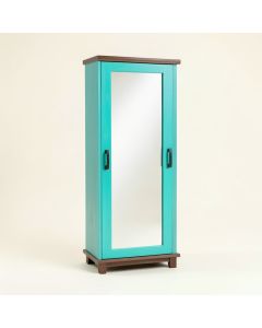 Marisa Over The Door Jewelry Armoire With Mirror (synthetic illustration; no displayed measurements)