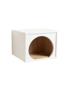 Willow Bend Wall-Mounted Cat Perch - White
