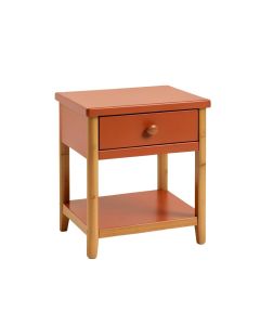 Willow Branch Nightstand - Terracotta (synthetic illustration; no displayed measurements)