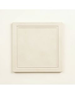Vale Crest Uninstalled Square Decorative Tile - Ivory (synthetic illustration; no displayed measurements)