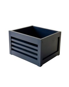 Spruce Edge Empty Furniture-Style Litter Enclosure - Navy (synthetic illustration; no displayed measurements)
