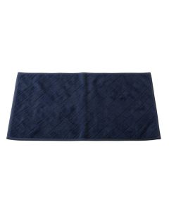 Flint Canyon Bath Mat - Navy (synthetic illustration; no displayed measurements)