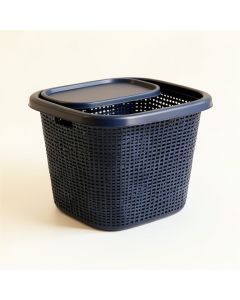 Bay Brook Laundry Hamper - Navy (synthetic illustration; no displayed measurements)