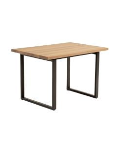 Anastagio Wood And Metal Dining Table (synthetic illustration; no displayed measurements)