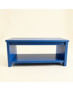 Slate Bridge Indoor Bench - Blue (synthetic illustration; no displayed measurements)