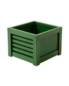 Dawn Crossing Empty Furniture-Style Litter Enclosure - Green (synthetic illustration; no displayed measurements)