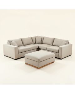 Gosnell 94 '' Wide Reversible Modular Corner Sectional With Ottoman (synthetic illustration; no displayed measurements)