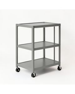 River Dale Empty Rolling Workshop Cart - Gray (synthetic illustration; no displayed measurements)