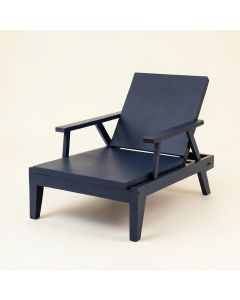 Spruce Branch Outdoor Lounge Chair - Navy (synthetic illustration; no displayed measurements)