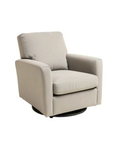 Glennhaven 30 '' Wide Polyester Swivel Down Cushion Armchair (synthetic illustration; no displayed measurements)