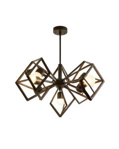 Dittman 6 - Light Unique / Statement Geometric Chandelier