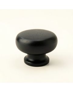 Field Crest Cabinet Knob Without Packaging - Black (synthetic illustration; no displayed measurements)