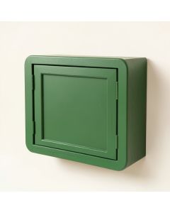 Elm Bluff Wall-Mounted Entry Cabinet - Green (synthetic illustration; no displayed measurements)