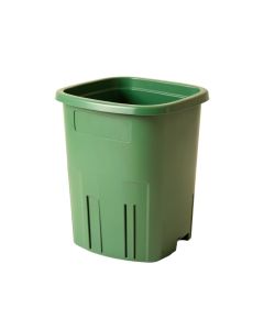 Dawn Bend Closed Garden Compost Bin - Green (synthetic illustration; no displayed measurements)