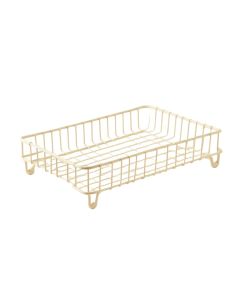 Spruce Falls Empty Under-Desk Cable Tray - Ivory