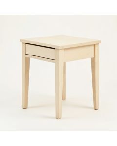 Laurel Edge Side Table - Ivory (synthetic illustration; no displayed measurements)