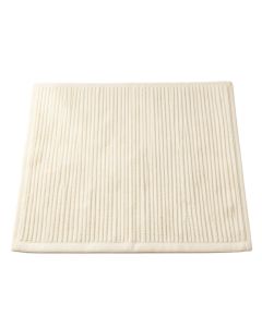 Field Canyon Bath Mat - Ivory (synthetic illustration; no displayed measurements)