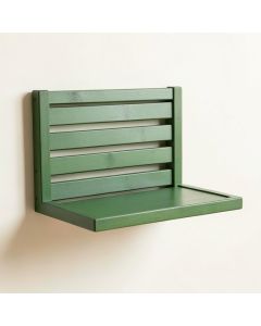 River Crossing Wall-Mounted Entryway Organizer Shelf - Green (synthetic illustration; no displayed measurements)