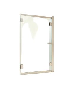 48 '' - 49 '' W X 72 '' H Door Opening Frameless Shower Door