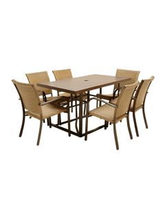 Florence 7 Piece Pub Table Set