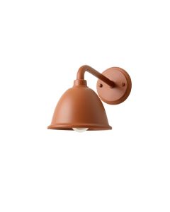 Brook Branch Wall Sconce Mounted On A Plain Wall - Terracotta (synthetic illustration; no displayed measurements)