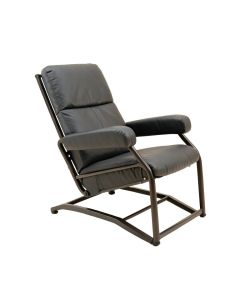 Leroux 38 '' Wide Power Standard Recliner With Massager