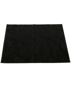 Lake Bluff Bath Mat - Black (synthetic illustration; no displayed measurements)