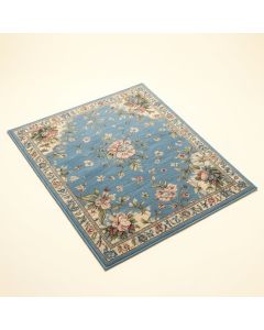 Sorrels Floral Blue Area Rug (synthetic illustration; no displayed measurements)
