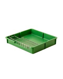 Reed Bridge Empty Under-Desk Cable Tray - Green (synthetic illustration; no displayed measurements)