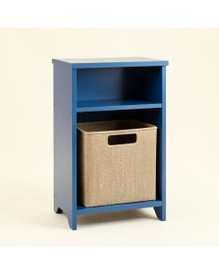 Glen Dell Freestanding Pull-Out Hamper Cabinet - Blue (synthetic illustration; no displayed measurements)