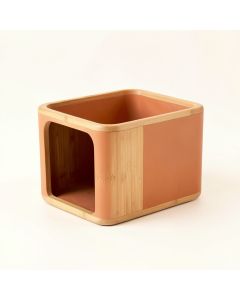 River Falls Empty Furniture-Style Litter Enclosure - Terracotta (synthetic illustration; no displayed measurements)