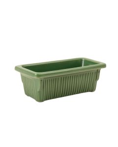 Brook Brook Empty Railing Planter With Integral Brackets - Green (synthetic illustration; no displayed measurements)