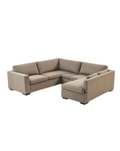 Pepperidge 119 '' Wide Left Hand Facing Modular Corner Sectional