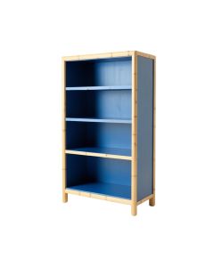 Briar Falls Freestanding Bookcase - Blue (synthetic illustration; no displayed measurements)