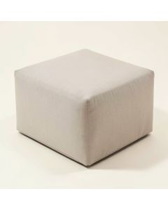 Mika 16 '' Wide Square Pouf Ottoman (synthetic illustration; no displayed measurements)