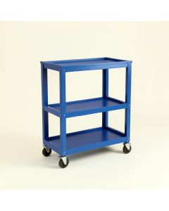 Heath Crossing Empty Rolling Workshop Cart - Blue (synthetic illustration; no displayed measurements)