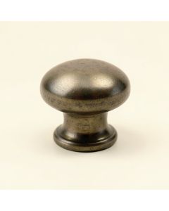 Edwardian 1 5/16 '' Diameter Mushroom Knob (synthetic illustration; no displayed measurements)