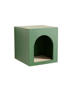 Heath Falls Wall-Mounted Cat Perch - Green (synthetic illustration; no displayed measurements)
