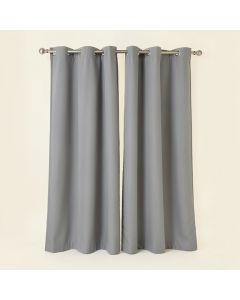 Annemarie Grey And Mint 2 Panel Curtain Set (synthetic illustration; no displayed measurements)