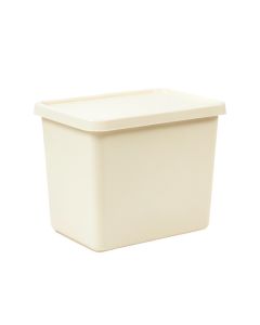 Rowan Branch Closed Outdoor Storage Box - Cream (synthetic illustration; no displayed measurements)