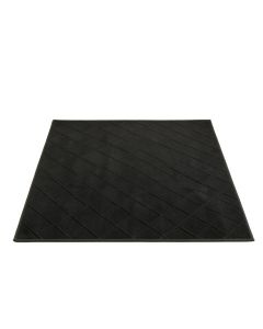 Linden Arc Rectangular Area Rug - Black