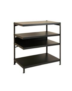 Glen Canyon Desktop Shelving Unit - Black (synthetic illustration; no displayed measurements)