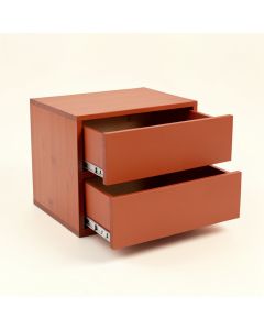 Moss Falls Under-Desk Drawer Unit - Terracotta (synthetic illustration; no displayed measurements)