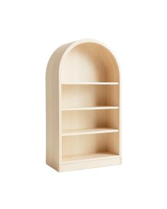 Elm Bluff Freestanding Bookcase - Ivory (synthetic illustration; no displayed measurements)